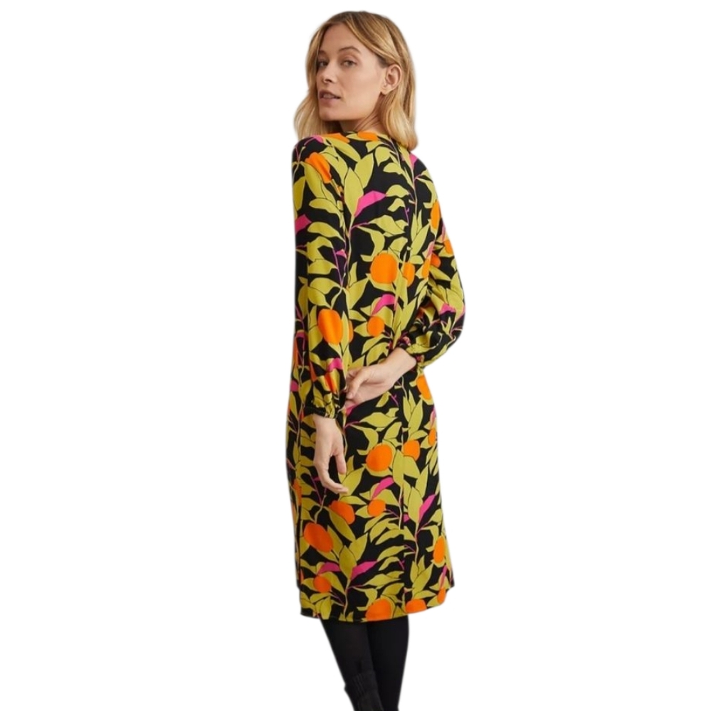 COREYLYNNCALTER Anthropologie V Neck Long Sleeve Midi Dress - Picture 4 of 10